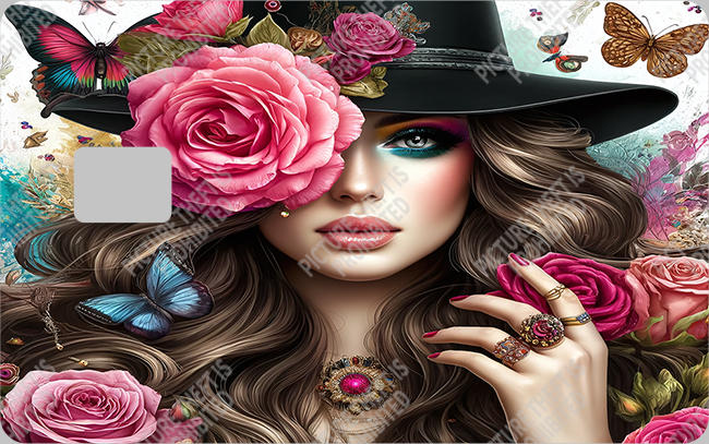 Bank  Card Sticker-BC-164